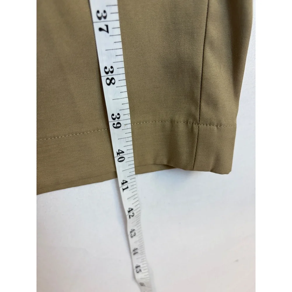Nike‎ Golf Dri-FIT Mens 40x30 Khaki Tan Flat Front Stretch Pants Performance